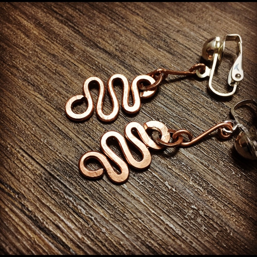 12 & 18 AWG Copper & Ear Clips  Handmade